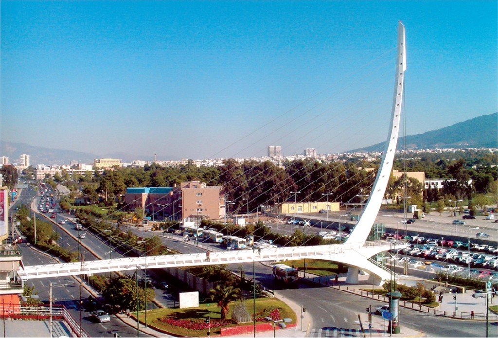Mesogion's Avenue Pedestrian Bridge