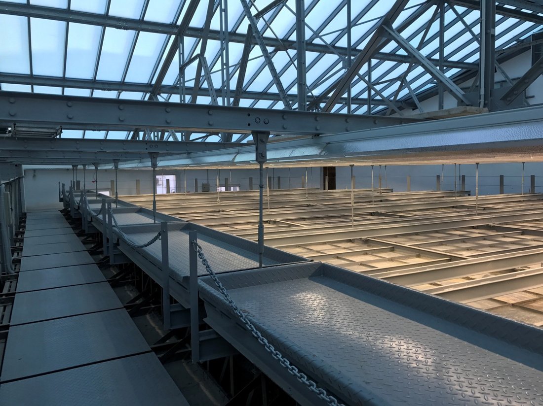 Reinforcment of the Steel Roof of the Hellenic Parlaiment