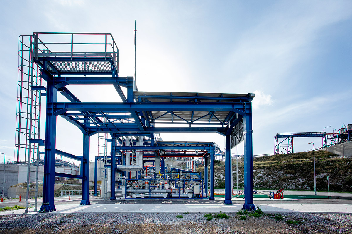 LNG Truck Loading Station