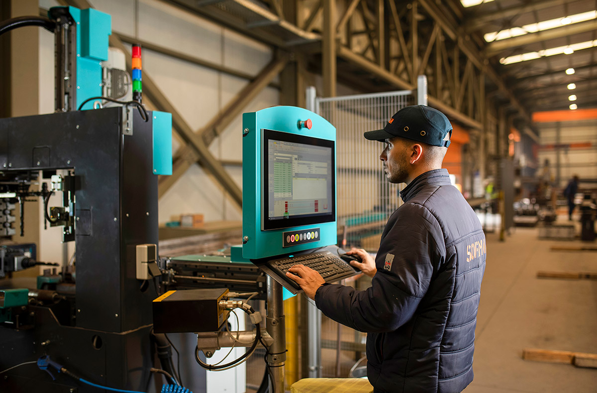 CNC Beam Cutting